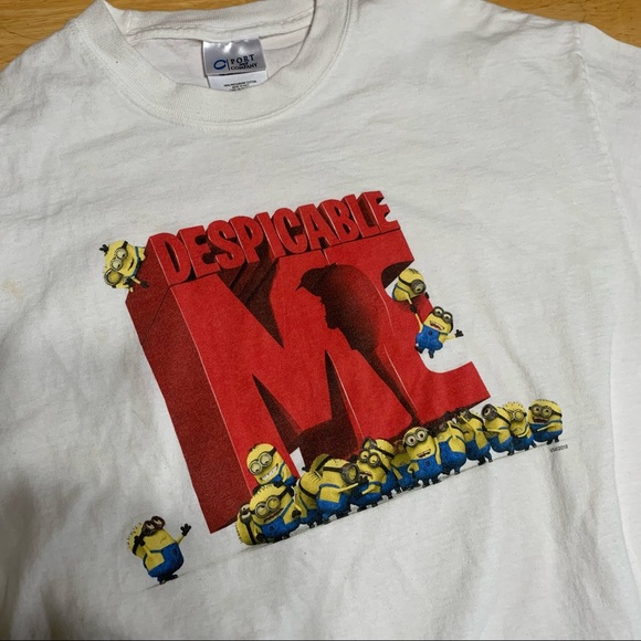 Original 2010 sz Large Despicable Me Promo Minion Shirt - Picture 2 of 6